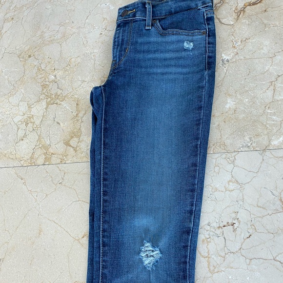 Levi's 711 Skinny Ankle Jeans 25 - Picture 8 of 12
